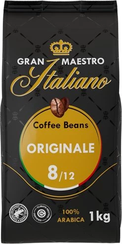 Gran Maestro Italiano - Orginale - Koffiebonen - Bonen Voor Espresso En Lungo - Arabica – 4 X 1kg 10 Gran Maestro Italiano - Orginale - Koffiebonen - Bonen Voor Espresso En Lungo - Arabica – 4 X 1kg -Koffiehuis 602x1200 3
