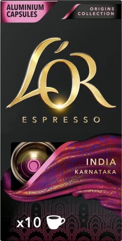 L'OR Espresso Origins India (10) - 10 X 10 Koffiecups -Koffiehuis 607x1200 2