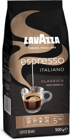 Lavazza Espresso Italiano Classico Koffiebonen - 500 Gram X4 -Koffiehuis 608x1200