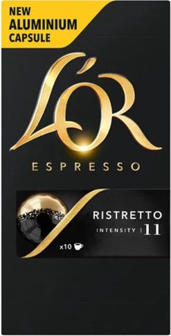 L'OR Espresso Ristretto (11) - 10 X 10 Koffiecups -Koffiehuis 611x1200