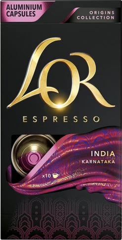 L'OR Espresso Origins India (10) - 10 X 10 Koffiecups -Koffiehuis 614x1200 1