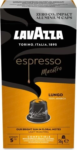 LAVAZZA Lungo 100 Stuks -Koffiehuis 619x1200