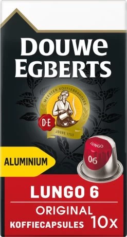 Douwe Egberts Lungo Original Koffiecups - Intensiteit 6/12 - 10 X 10 Capsules -Koffiehuis 643x1200 1