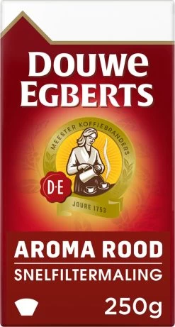 Douwe Egberts Aroma Rood Filterkoffie - 24 X 250 Gram -Koffiehuis 643x1200 3