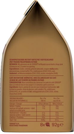 Senseo Café Latte Koffiepads - 2/9 Intensiteit - 4 X 8 Pads -Koffiehuis 660x1200 2