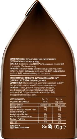 Senseo Cappuccino Koffiepads - 2/9 Intensiteit - 10 X 8 Pads -Koffiehuis 668x1200 3