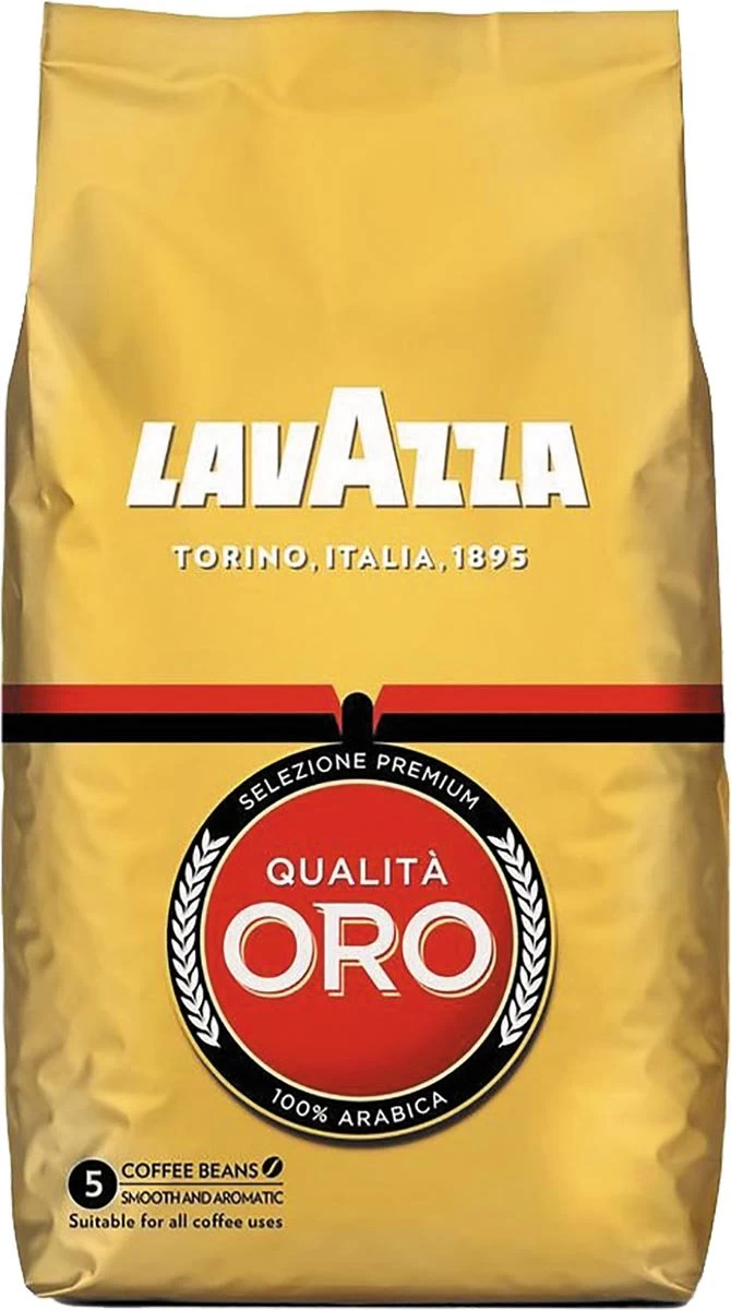 Lavazza Qualita Oro Koffiebonen -1 X 1 Kg 8 Lavazza Qualita Oro Koffiebonen -1 X 1 Kg - Afbeelding 6