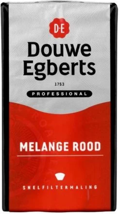 Koffie Douwe Egberts Snelfiltermaling Melange Rood 500gr - 6 Stuks -Koffiehuis 673x1200 2