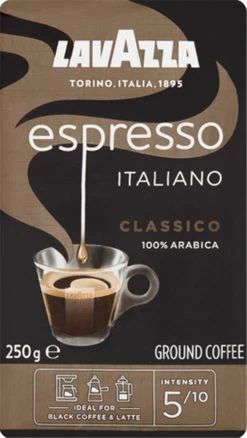 Lavazza Espresso Italiano Classico Gemalen / Filterkoffie - 8 X 250 Gram -Koffiehuis 676x1200 1