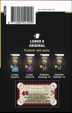Douwe Egberts Lungo Original Koffiecups (6) - 5 X 40 Koffiecups -Koffiehuis 770x1200 1