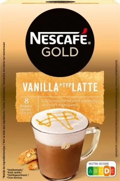 Nescafé Gold Latte Vanille Oploskoffie - 6 Doosjes à 8 Zakjes 7 Nescafé Gold Latte Vanille Oploskoffie - 6 Doosjes à 8 Zakjes -Koffiehuis 794x1200 1