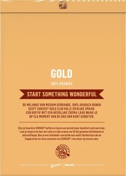 Senseo Gold Koffiepads - 5/9 Intensiteit - 10 X 36 Pads -Koffiehuis 858x1200