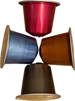 100 Capsules Epic Coffee - Espresso - Nespresso® Compatible Aluminium Capsules - RFA Keurmerk - Doos 100 Stuks -Koffiehuis 892x1200