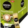 Nescafé Gold Almond Macchiato Oploskoffie - 6 Doosjes à 6 Zakjes -Koffiehuis 903x1200