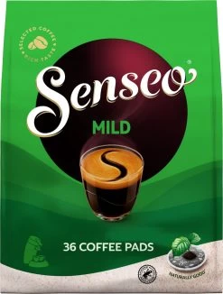 Senseo Mild Koffiepads - 3/9 Intensiteit - 10 X 36 Pads 20 Senseo Mild Koffiepads - 3/9 Intensiteit - 10 X 36 Pads -Koffiehuis 909x1200 3