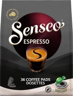 Senseo Espresso Koffiepads - 9/9 Intensiteit - 10 X 36 Pads 19 Senseo Espresso Koffiepads - 9/9 Intensiteit - 10 X 36 Pads -Koffiehuis 909x1200 4