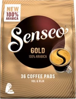 Senseo Gold Koffiepads - 5/9 Intensiteit - 10 X 36 Pads -Koffiehuis 925x1200