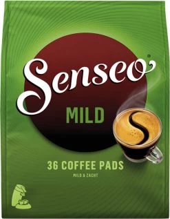 Senseo Mild Koffiepads - 3/9 Intensiteit - 10 X 36 Pads 21 Senseo Mild Koffiepads - 3/9 Intensiteit - 10 X 36 Pads -Koffiehuis 934x1200