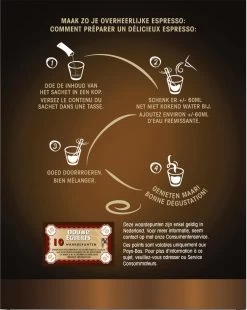 Douwe Egberts Espresso Sticks Oploskoffie - 6 X 25 Zakjes -Koffiehuis 957x1200