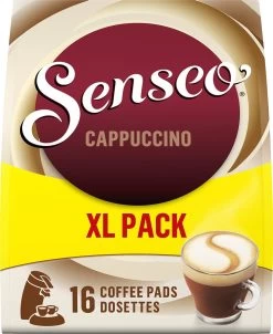 Senseo Cappuccino Koffiepads - 2/9 Intensiteit - 4 X 16 Pads - Voordeelverpakking 17 Senseo Cappuccino Koffiepads - 2/9 Intensiteit - 4 X 16 Pads - Voordeelverpakking -Koffiehuis 981x1200 1