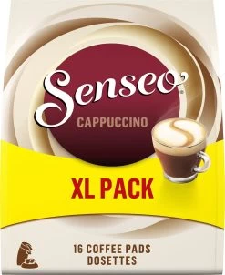 Senseo Cappuccino Koffiepads - 2/9 Intensiteit - 4 X 16 Pads - Voordeelverpakking 15 Senseo Cappuccino Koffiepads - 2/9 Intensiteit - 4 X 16 Pads - Voordeelverpakking -Koffiehuis 982x1200 1