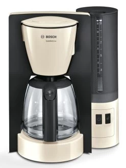 Melitta Volautomatisch Koffiezetapparaat Purista® F230-101, Zilver/zwart, Favoriete Koffie-functie, Compact & Extra Geruisloos -Koffiehuis bosch filterkoffieapparaat comfortline tka6a047 beige 1