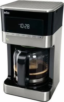 Melitta Volautomatisch Koffiezetapparaat Purista® F230-101, Zilver/zwart, Favoriete Koffie-functie, Compact & Extra Geruisloos -Koffiehuis braun filterkoffieapparaat kf 7120 zilver 2