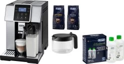 SIEMENS Volautomatisch Koffiezetapparaat EQ.5 500 Integral TQ507D03 -Koffiehuis delonghi volautomatisch koffiezetapparaat esam 42880sb perfecta evo met koffiekanfunctie inclusief koffiepot ter waarde van vap 2999 en onderhoudsset ter waarde van 3199 vap zilver 15