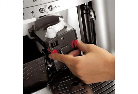 De'Longhi Volautomatisch Koffiezetapparaat Magnifica ESAM 3200.S, Met Melkopschuimtuit, Kegelmaalwerk 13 Treden, Uitneembare Koffiezet-unit, 2-kopjesfunctie, In Zilverkleur 16 De'Longhi Volautomatisch Koffiezetapparaat Magnifica ESAM 3200.S, Met Melkopschuimtuit, Kegelmaalwerk 13 Treden, Uitneembare Koffiezet-unit, 2-kopjesfunctie, In Zilverkleur - Afbeelding 14