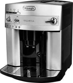De'Longhi Volautomatisch Koffiezetapparaat Magnifica ESAM 3200.S, Met Melkopschuimtuit, Kegelmaalwerk 13 Treden, Uitneembare Koffiezet-unit, 2-kopjesfunctie, In Zilverkleur 24 De'Longhi Volautomatisch Koffiezetapparaat Magnifica ESAM 3200.S, Met Melkopschuimtuit, Kegelmaalwerk 13 Treden, Uitneembare Koffiezet-unit, 2-kopjesfunctie, In Zilverkleur -Koffiehuis delonghi volautomatisch koffiezetapparaat magnifica esam 3200s met melkopschuimtuit kegelmaalwerk 13 treden uitneembare koffiezet unit 2 kopjesfunctie in zilverkleur zilver 2