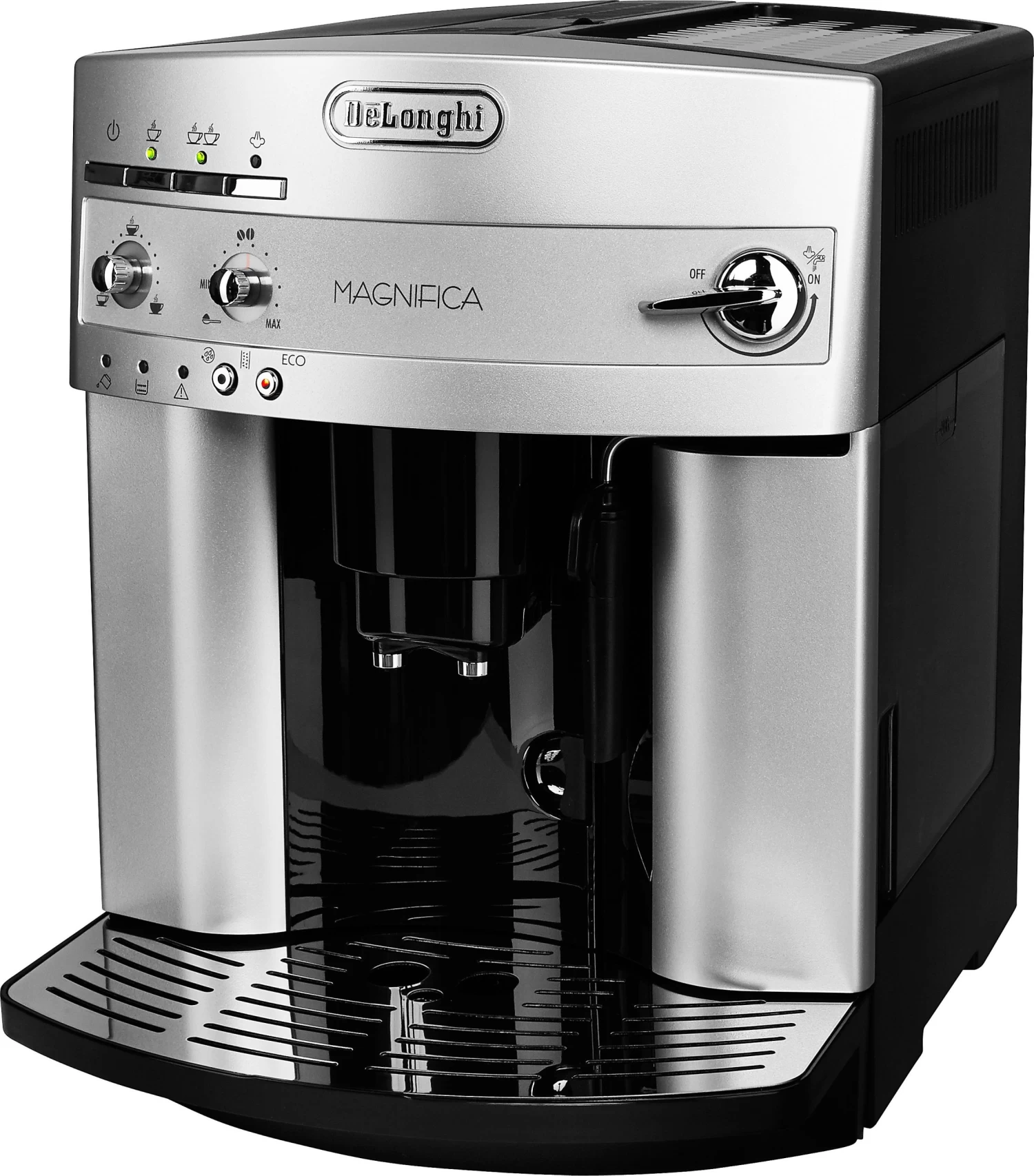 De'Longhi Volautomatisch Koffiezetapparaat Magnifica ESAM 3200.S, Met Melkopschuimtuit, Kegelmaalwerk 13 Treden, Uitneembare Koffiezet-unit, 2-kopjesfunctie, In Zilverkleur 5 De'Longhi Volautomatisch Koffiezetapparaat Magnifica ESAM 3200.S, Met Melkopschuimtuit, Kegelmaalwerk 13 Treden, Uitneembare Koffiezet-unit, 2-kopjesfunctie, In Zilverkleur - Afbeelding 3