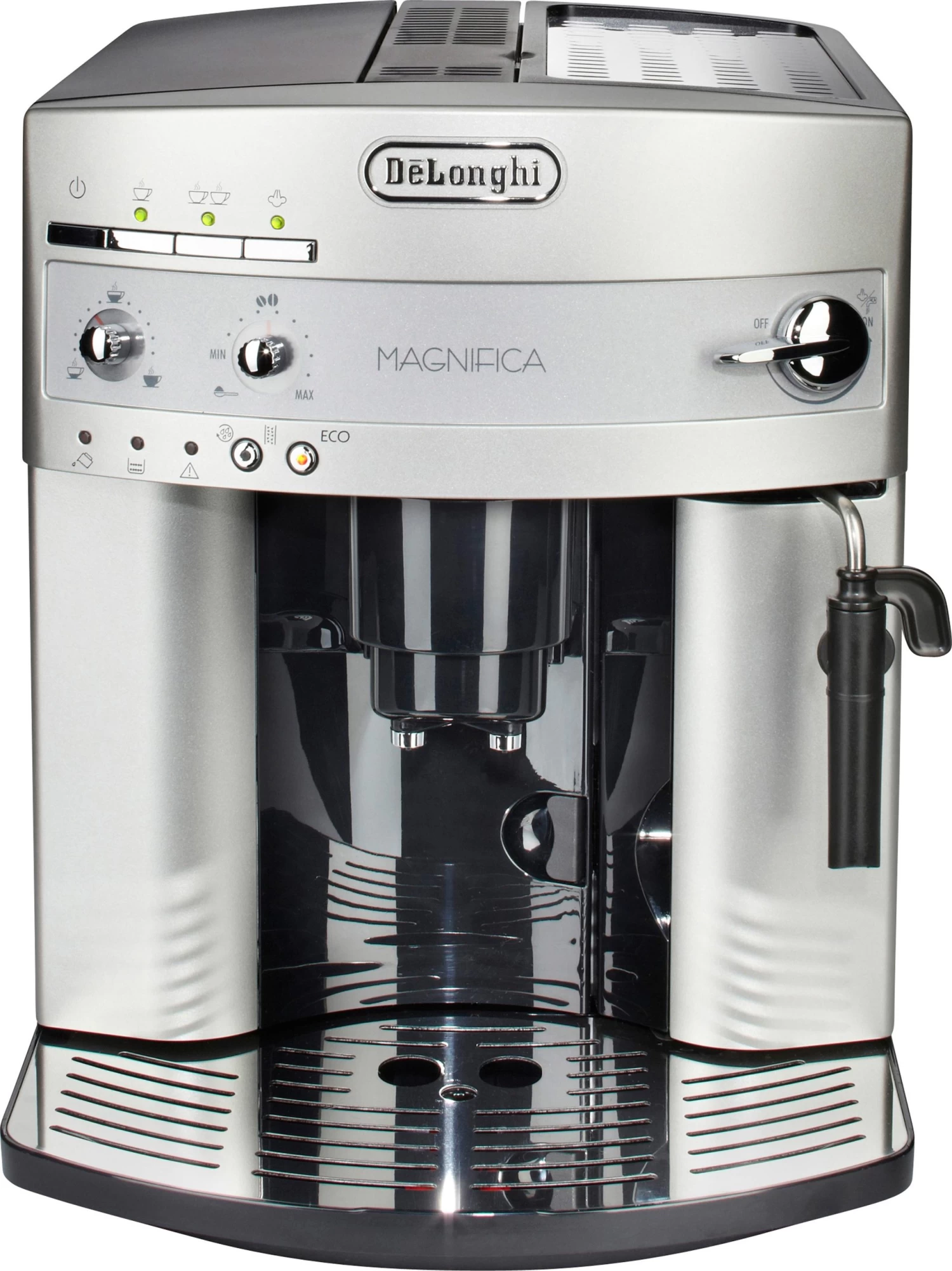 De'Longhi Volautomatisch Koffiezetapparaat Magnifica ESAM 3200.S, Met Melkopschuimtuit, Kegelmaalwerk 13 Treden, Uitneembare Koffiezet-unit, 2-kopjesfunctie, In Zilverkleur 9 De'Longhi Volautomatisch Koffiezetapparaat Magnifica ESAM 3200.S, Met Melkopschuimtuit, Kegelmaalwerk 13 Treden, Uitneembare Koffiezet-unit, 2-kopjesfunctie, In Zilverkleur - Afbeelding 7