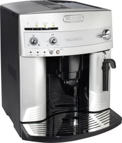 De'Longhi Volautomatisch Koffiezetapparaat Magnifica ESAM 3200.S, Met Melkopschuimtuit, Kegelmaalwerk 13 Treden, Uitneembare Koffiezet-unit, 2-kopjesfunctie, In Zilverkleur 29 De'Longhi Volautomatisch Koffiezetapparaat Magnifica ESAM 3200.S, Met Melkopschuimtuit, Kegelmaalwerk 13 Treden, Uitneembare Koffiezet-unit, 2-kopjesfunctie, In Zilverkleur -Koffiehuis delonghi volautomatisch koffiezetapparaat magnifica esam 3200s met melkopschuimtuit kegelmaalwerk 13 treden uitneembare koffiezet unit 2 kopjesfunctie in zilverkleur zilver 7
