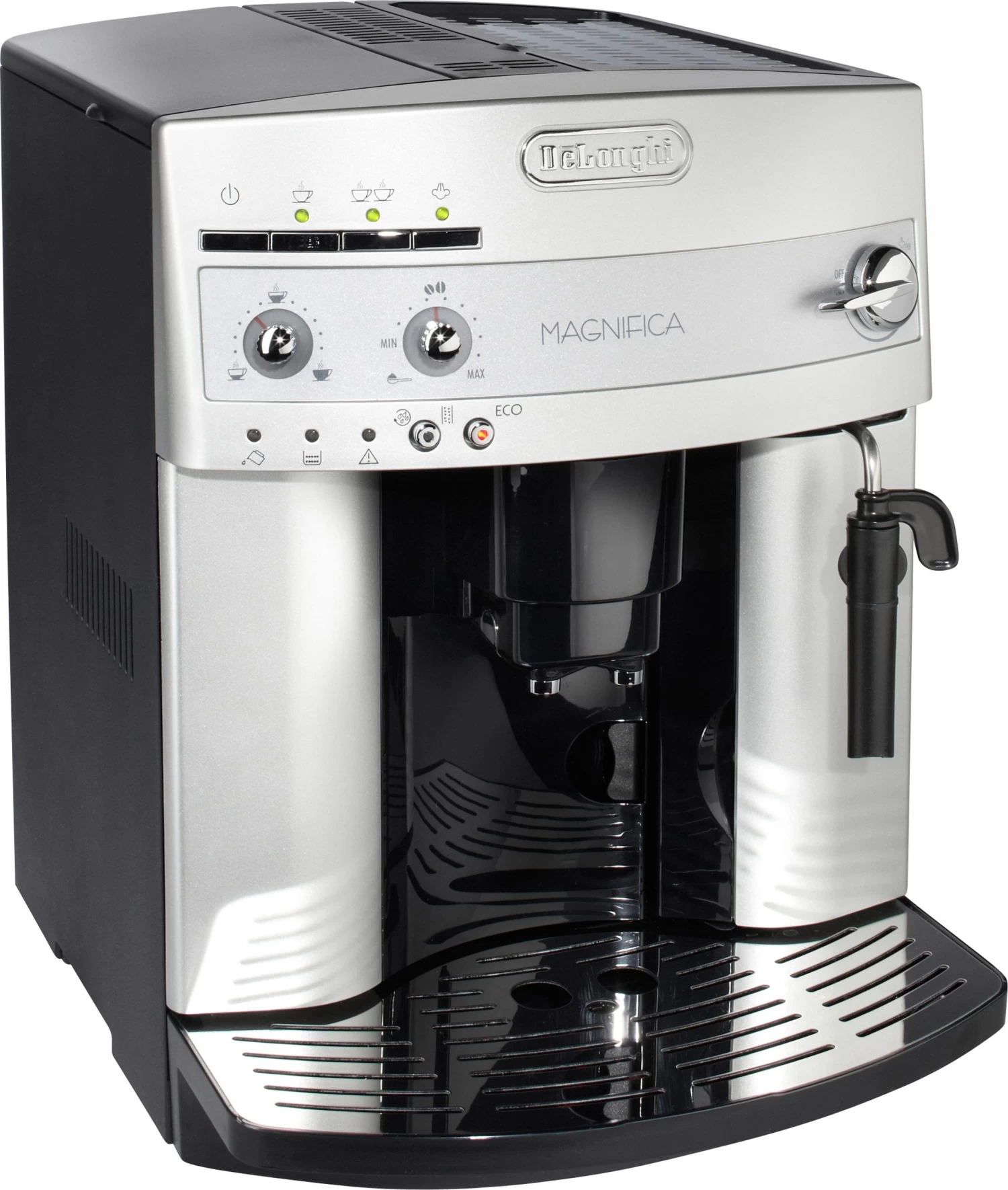 De'Longhi Volautomatisch Koffiezetapparaat Magnifica ESAM 3200.S, Met Melkopschuimtuit, Kegelmaalwerk 13 Treden, Uitneembare Koffiezet-unit, 2-kopjesfunctie, In Zilverkleur 10 De'Longhi Volautomatisch Koffiezetapparaat Magnifica ESAM 3200.S, Met Melkopschuimtuit, Kegelmaalwerk 13 Treden, Uitneembare Koffiezet-unit, 2-kopjesfunctie, In Zilverkleur - Afbeelding 8