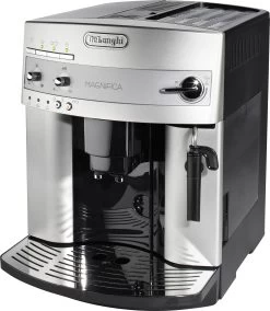 De'Longhi Volautomatisch Koffiezetapparaat Magnifica ESAM 3200.S, Met Melkopschuimtuit, Kegelmaalwerk 13 Treden, Uitneembare Koffiezet-unit, 2-kopjesfunctie, In Zilverkleur 30 De'Longhi Volautomatisch Koffiezetapparaat Magnifica ESAM 3200.S, Met Melkopschuimtuit, Kegelmaalwerk 13 Treden, Uitneembare Koffiezet-unit, 2-kopjesfunctie, In Zilverkleur -Koffiehuis delonghi volautomatisch koffiezetapparaat magnifica esam 3200s met melkopschuimtuit kegelmaalwerk 13 treden uitneembare koffiezet unit 2 kopjesfunctie in zilverkleur zilver 8