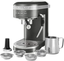 Krups Volautomatisch Koffiezetapparaat EA8948 Evidence Plus -Koffiehuis kitchenaid filterapparaat 5kes6503ems medallion zilver zilver 1