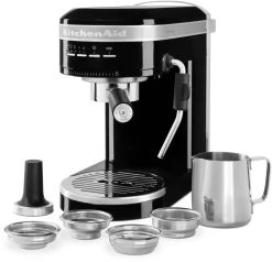 Melitta Volautomatisch Koffiezetapparaat Varianza® CSP F57/0-101, Zilver, Kopjes Individueel Doseren: My Bean Select, 10 Koffierecepten 30 Melitta Volautomatisch Koffiezetapparaat Varianza® CSP F57/0-101, Zilver, Kopjes Individueel Doseren: My Bean Select, 10 Koffierecepten -Koffiehuis kitchenaid filterapparaat 5kes6503eob onyx black zwart 1
