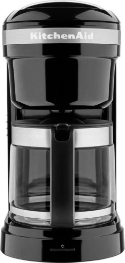 KitchenAid Filterkoffieapparaat 5KCM1208EOB ONYX BLACK, 1,7 L, CLASSIC Drip-koffiezetapparaat Met Spiraalvormige Watertuit -Koffiehuis kitchenaid filterkoffieapparaat 5kcm1208eob onyx black 17 l classic drip koffiezetapparaat met spiraalvormige watertuit zwart 2