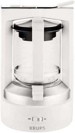 Krups Moka Brew Koffiezetapparaat KM4682 T 8.2 -Koffiehuis krups moka brew koffiezetapparaat km4682 t 82 wit 2