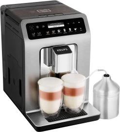Melitta Volautomatisch Koffiezetapparaat Passione® F54/0-100, Roestvrij Staal, Modern Edelstalen Front, Per Kopje Een Precies Afgemeten Hoeveelheid Versgemalen Bonen -Koffiehuis krups volautomatisch koffiezetapparaat ea894t evidence plus zilver 1