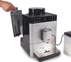 Melitta Volautomatisch Koffiezetapparaat Passione® One Touch F53/1-101, Zilver, One-touch-functie , Per Kopje Precies De Juiste Hoeveelheid Versgemalen Bonen -Koffiehuis melitta volautomatisch koffiezetapparaat passione one touch f53 1 101 zilver one touch functie per kopje precies de juiste hoeveelheid versgemalen bonen zilver 12