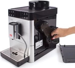 Melitta Volautomatisch Koffiezetapparaat Passione® One Touch F53/1-101, Zilver, One-touch-functie , Per Kopje Precies De Juiste Hoeveelheid Versgemalen Bonen -Koffiehuis melitta volautomatisch koffiezetapparaat passione one touch f53 1 101 zilver one touch functie per kopje precies de juiste hoeveelheid versgemalen bonen zilver 14