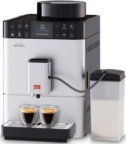 Melitta Volautomatisch Koffiezetapparaat Passione® One Touch F53/1-101, Zilver, One-touch-functie , Per Kopje Precies De Juiste Hoeveelheid Versgemalen Bonen -Koffiehuis melitta volautomatisch koffiezetapparaat passione one touch f53 1 101 zilver one touch functie per kopje precies de juiste hoeveelheid versgemalen bonen zilver 5
