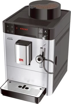 Melitta Volautomatisch Koffiezetapparaat Passione® One Touch F53/1-101, Zilver, Per Kopje Precies De Juiste Hoeveelheid Versgemalen Bonen, Service-toets Voor Ontkalking & Reiniging -Koffiehuis melitta volautomatisch koffiezetapparaat passione one touch f53 1 101 zilver per kopje precies de juiste hoeveelheid versgemalen bonen service toets voor ontkalking reiniging zilver 4