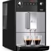 Melitta Volautomatisch Koffiezetapparaat Purista® F230-101, Zilver/zwart, Favoriete Koffie-functie, Compact & Extra Geruisloos