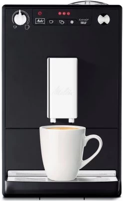 Melitta Volautomatisch Koffiezetapparaat Solo® E950-101, Zwart, Perfect Voor Caffè Crema & Espresso, Slechts 20 Cm Breed -Koffiehuis melitta volautomatisch koffiezetapparaat solo e950 101 zwart perfect voor caffe crema espresso slechts 20 cm breed zwart 4