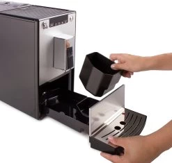 Melitta Volautomatisch Koffiezetapparaat Solo® E950-103, Zilver/zwart, Perfect Voor Caffè Crema & Espresso, Slechts 20 Cm Breed -Koffiehuis melitta volautomatisch koffiezetapparaat solo e950 103 zilver zwart perfect voor caffe crema espresso slechts 20 cm breed zwart 12