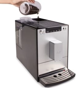 Melitta Volautomatisch Koffiezetapparaat Solo® E950-103, Zilver/zwart, Perfect Voor Caffè Crema & Espresso, Slechts 20 Cm Breed -Koffiehuis melitta volautomatisch koffiezetapparaat solo e950 103 zilver zwart perfect voor caffe crema espresso slechts 20 cm breed zwart 13