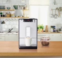 Melitta Volautomatisch Koffiezetapparaat Solo® E950-103, Zilver/zwart, Perfect Voor Caffè Crema & Espresso, Slechts 20 Cm Breed -Koffiehuis melitta volautomatisch koffiezetapparaat solo e950 103 zilver zwart perfect voor caffe crema espresso slechts 20 cm breed zwart 15