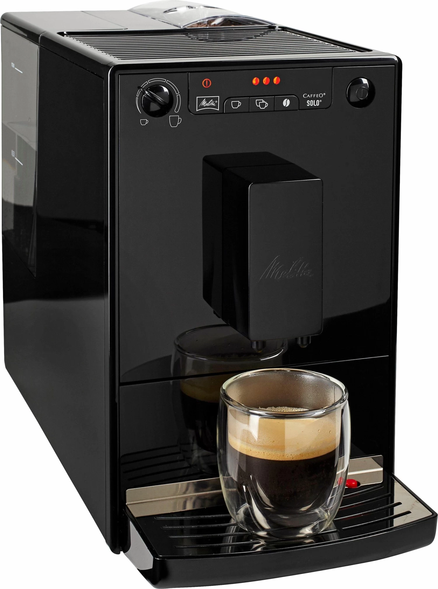 Melitta Volautomatisch Koffiezetapparaat Solo® E950-222, Pure Black, Modern All-black Design, Aromatische Koffie & Espresso Bij Slechts 20 Cm Breedte 3 Melitta Volautomatisch Koffiezetapparaat Solo® E950-222, Pure Black, Modern All-black Design, Aromatische Koffie & Espresso Bij Slechts 20 Cm Breedte